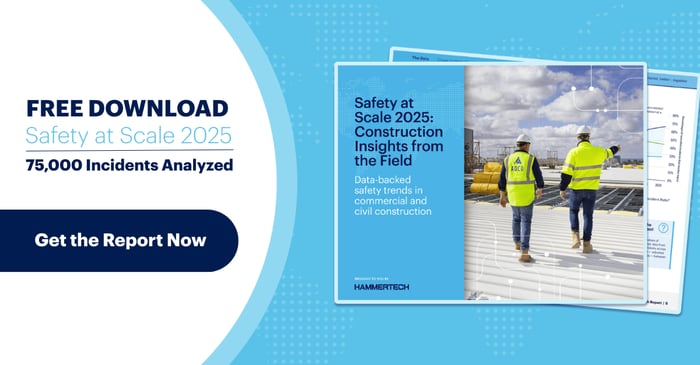 Says "Free Download - "Safety at Scale 2025"" and "75,000 Incidents Analyzed" and a CTA says "Get the Report Now" and there is an image of the cover of the data report.