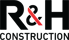 R and H Construction Logo