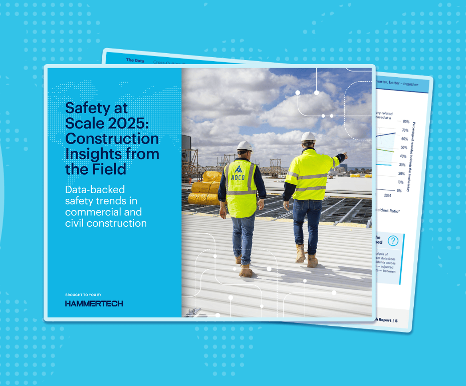Safety at Scale 2025 Data Report cover with a bit of data on page 2 peaking through
