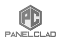 PanelClad grayscale logo (626x417) or 3to2 aspect ratio - a top NoAm contractor using HammerTechGO construction safety intelligence software