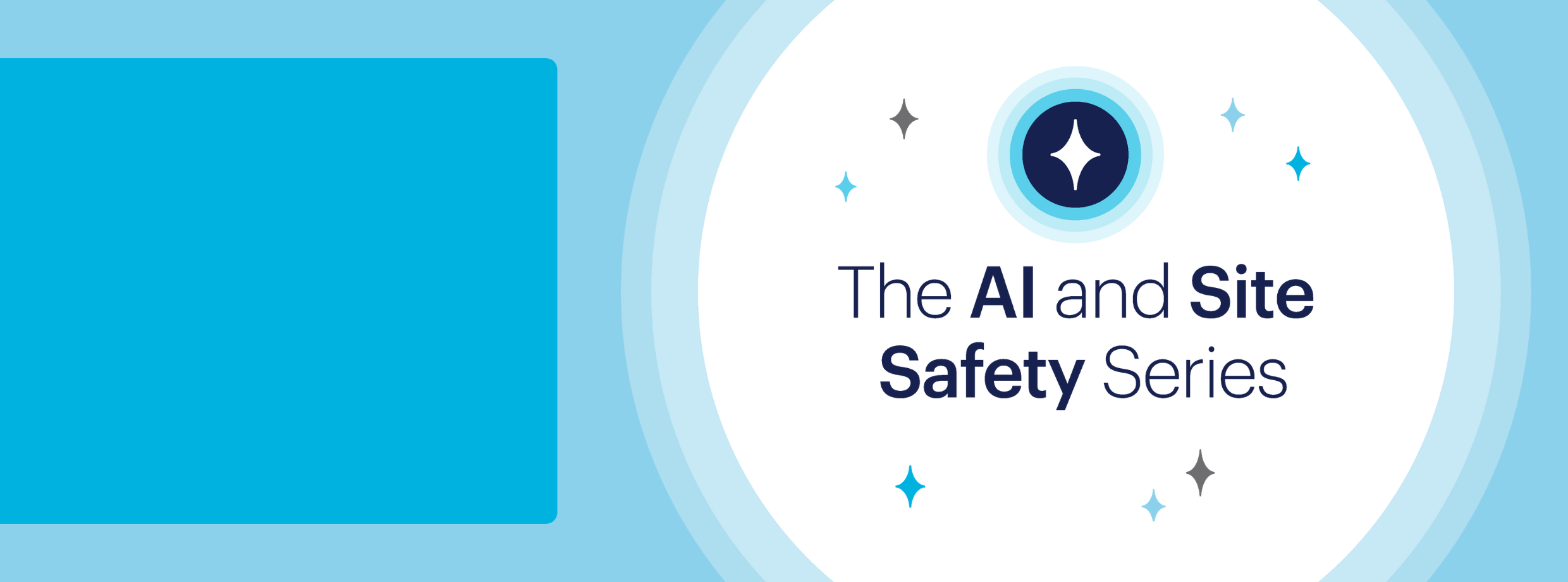 Blog header of the AI and Site Safety Series from HammerTech