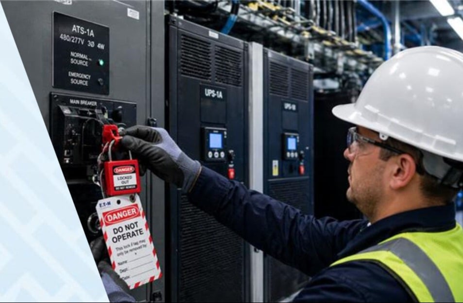Lockout Tagout in Data Center Construction: What to Know
