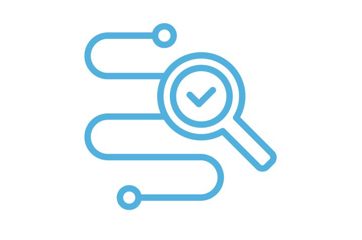 icon representing Complete Traceability for Handover and Operations for owners