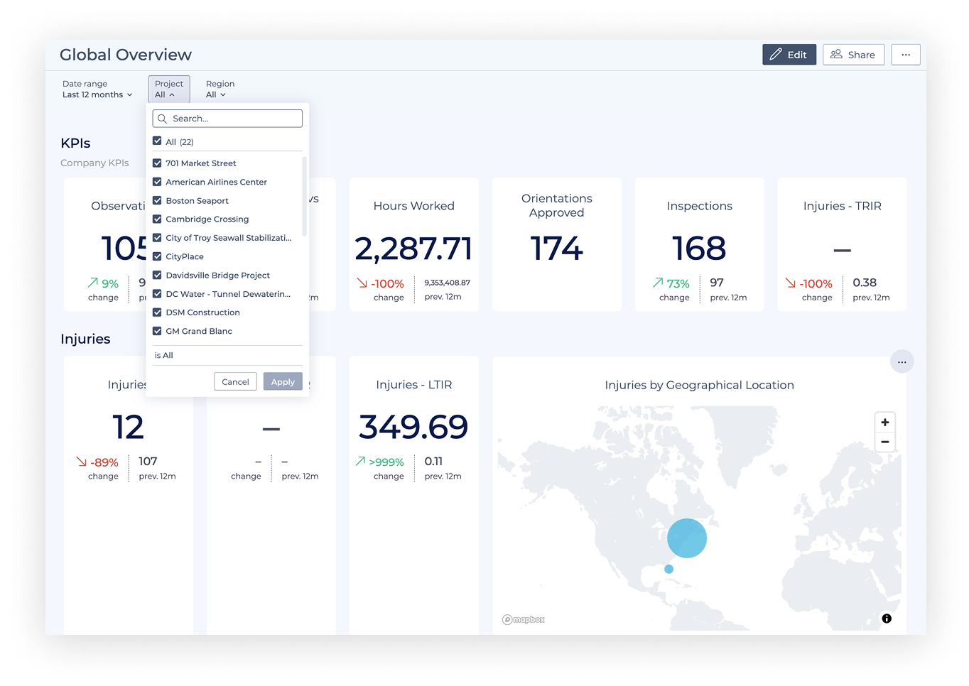 Image of HammerTech platform's 