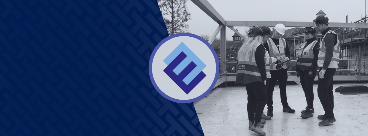 Elliott Group logo in a central circle, and their safety leads at The Belfry in black and white on the right.