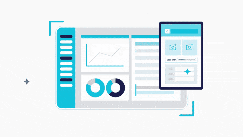 GIF that shows how observations, SDS, and PTPs will be made easier with HammerTech Intelligence.