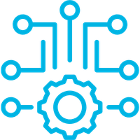 Integrations icon representing HammerTech seamless connectivity to safety data with your existing ERP and tech stack