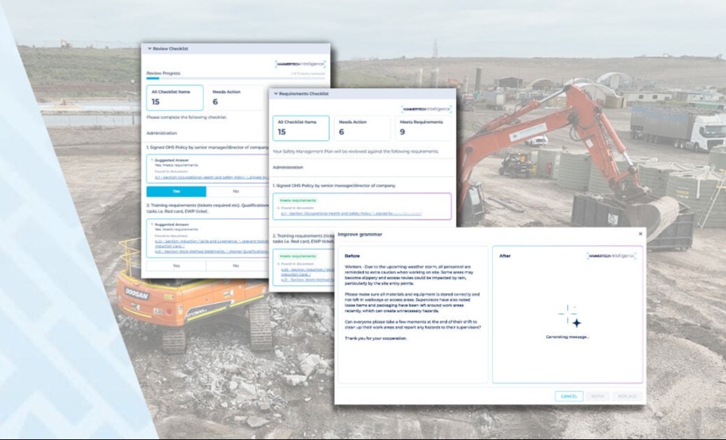 HammerTech Intelligence Update: Faster Bulletins, Smarter Plans, Quicker Reviews
