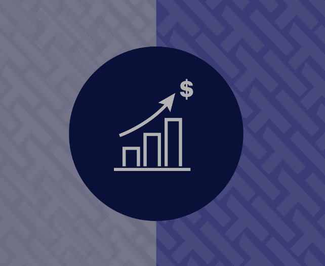 The ROI of EHS blog post image of a graph increasing with a dollar sign at the top.