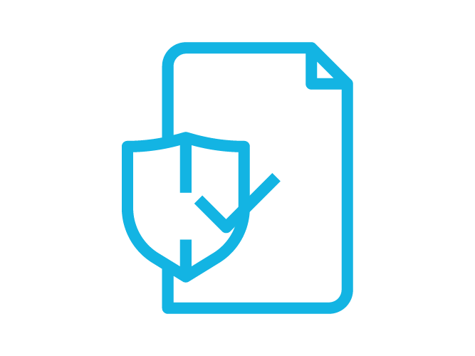 SDS Logo for safety data sheets - part of HammerTech's construction safety software platform