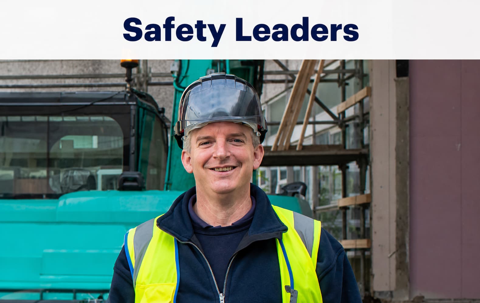 Image of construction safety leader using HammerTech construction safety software.