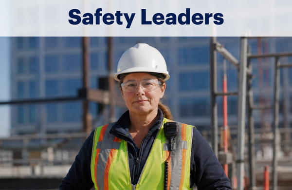 Image of construction safety leader using HammerTech construction safety software.