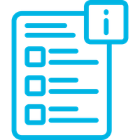Icon of paper with caution sign to represent Tracking who's compliant, chasing down insurance documents, confirming certifications, and following up on missing orientations when not using HammerTech for site leaders.